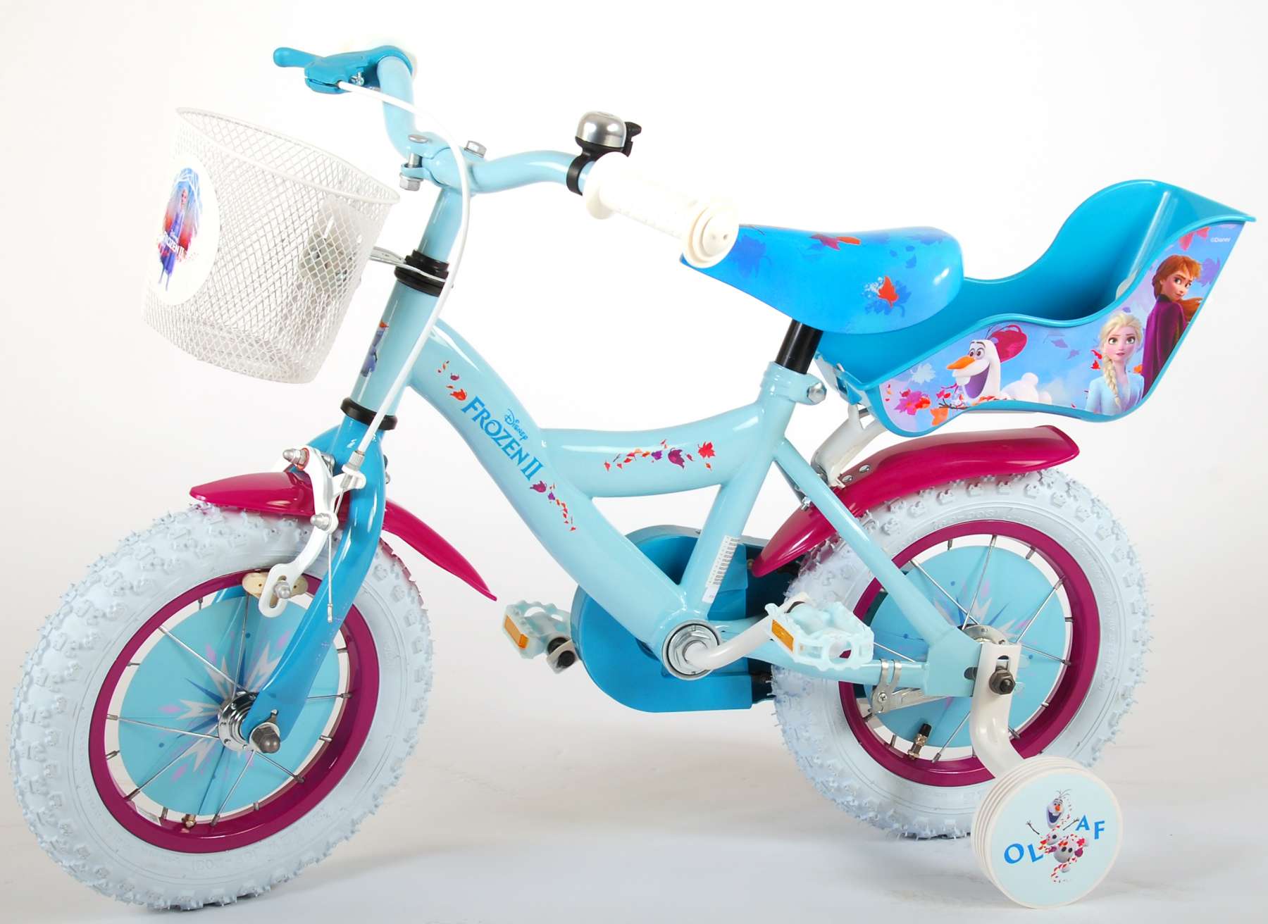 Disney Frozen 2 Vélo filles 12 pouces 3-5 ans Vélo enfant facile à
