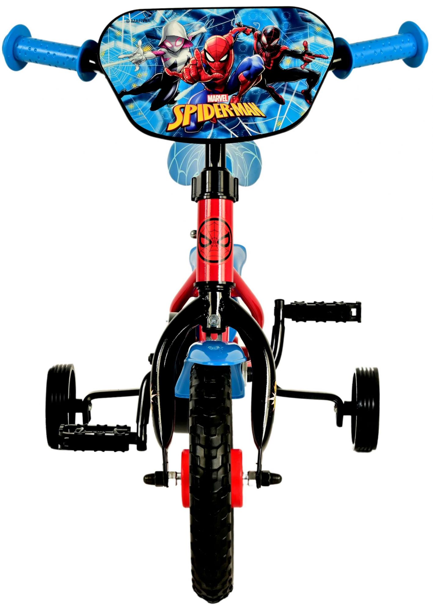 Vélo enfant Spiderman - garçon - 10 pouces - rouge/bleu - Pignon fixe -  Cdiscount Sport