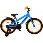 Vélo pour enfants Volare Rocky - garçons - 18 pouces - Bleu - Freins à deux mains