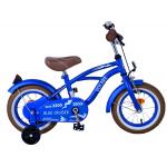 Volare Blue Cruiser Kinderfiets - Jongens - 12 inch - Blauw - 95% afgemonteerd