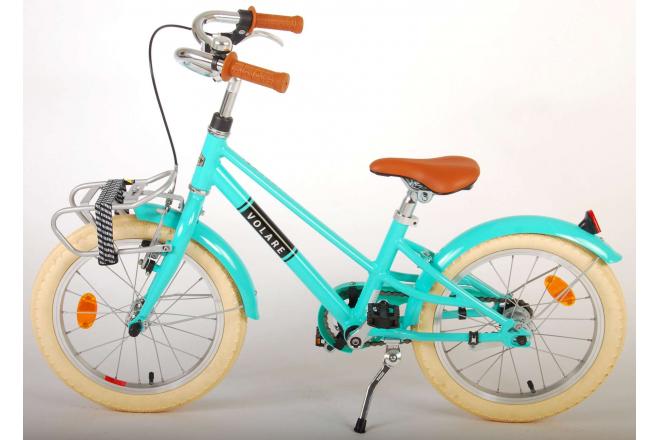 Vélo pour enfants Volare Melody - Filles - 16 pouces - turquoise - Prime Collection