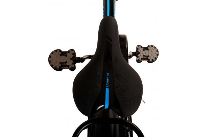 Volare Thombike Vélo pour enfants - Garçons - 16 pouces - Noir Bleu - Freins à deux mains