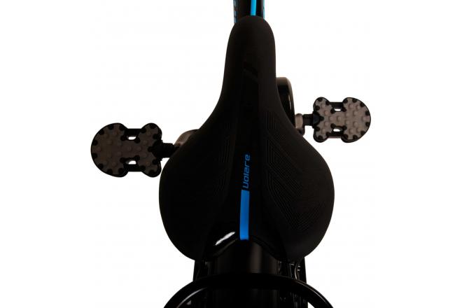 Volare Thombike Vélo pour enfants - Garçons - 18 pouces - Noir Bleu - Freins à deux mains