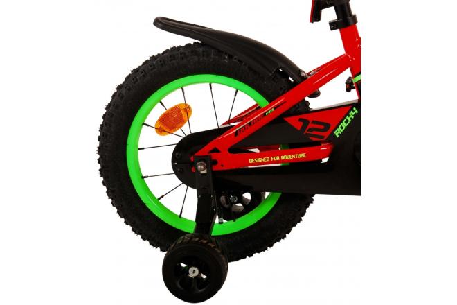 Volare Rocky Vélo pour enfants - Garçons - 14 pouces - Rouge