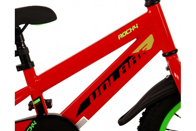 Volare Rocky Vélo pour enfants - Garçons - 14 pouces - Rouge