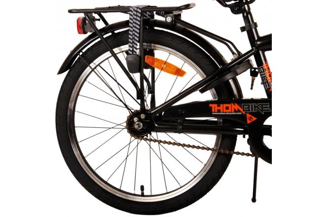 Vélo pour enfants Volare Thombike - Garçons - 20 pouces - Noir Orange