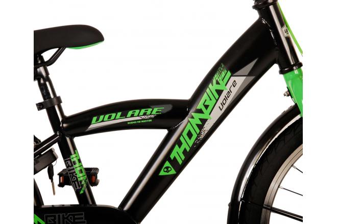 Vélo pour enfants Volare Thombike - Garçons - 20 pouces - Noir Vert