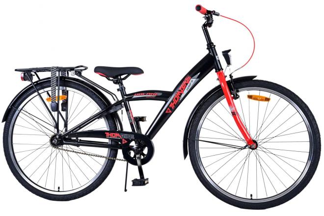 Vélo pour enfants Volare Thombike - Garçons - 26 pouces - Noir Rouge