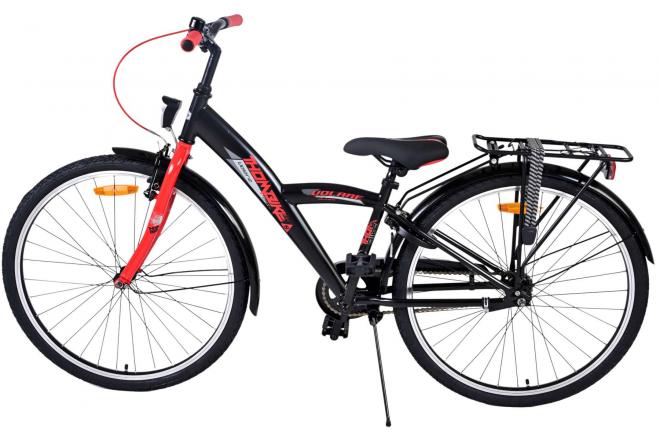 Vélo pour enfants Volare Thombike - Garçons - 26 pouces - Noir Rouge