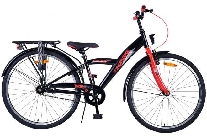 Vélo pour enfants Volare Thombike - Garçons - 26 pouces - Noir Rouge