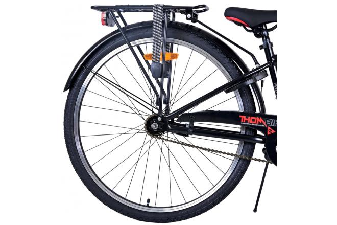 Vélo pour enfants Volare Thombike - Garçons - 26 pouces - Noir Rouge