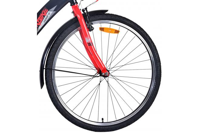 Vélo pour enfants Volare Thombike - Garçons - 26 pouces - Noir Rouge