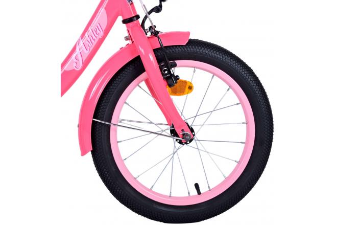 Volare Ashley Vélo pour enfants - Filles - 16 pouces - Rose/Rouge