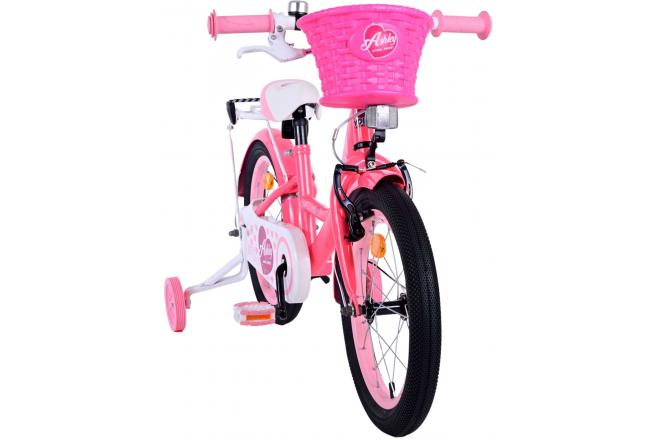 Volare Ashley Vélo pour enfants - Filles - 16 pouces - Rose/Rouge