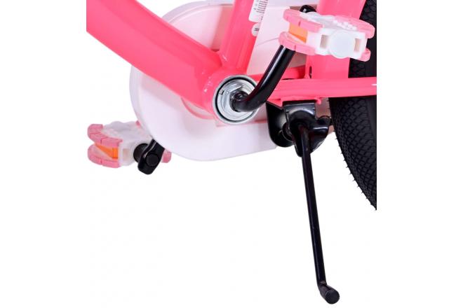 Volare Ashley Vélo pour enfants - Filles - 16 pouces - Rose/Rouge