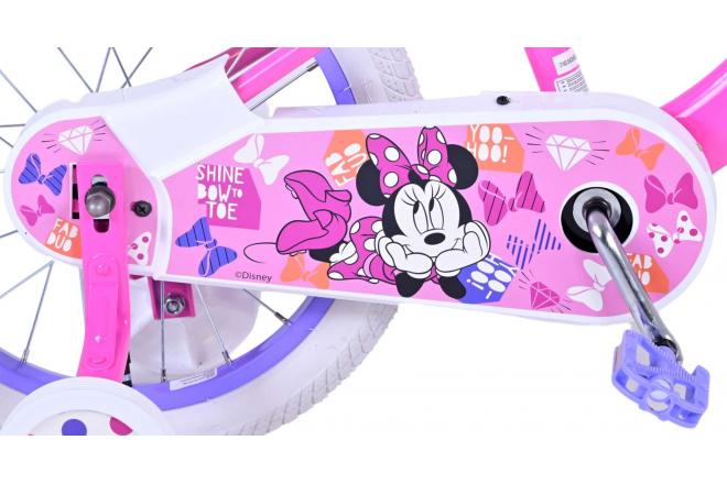 Vélo enfant Disney Minnie Cutest Ever! - fille - 16 po - Rose