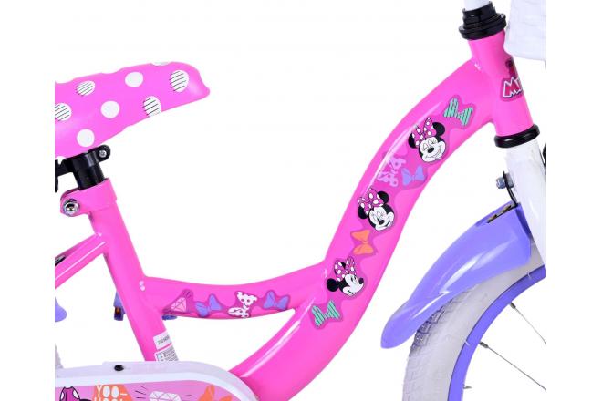 Vélo enfant Disney Minnie Cutest Ever! - fille - 16 po - Rose