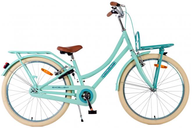 Volare Excellent Vélo pour enfants - Filles - 24 pouces - Vert - Deux freins à main