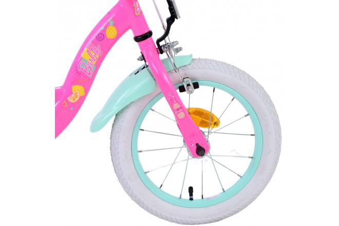 Vélo enfant Barbie - Filles - 14 pouces - Rose