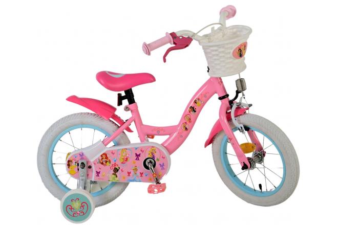 Vélo enfant Disney Princesse - Filles - 14 pouces - Rose