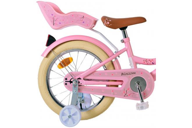 VéVélo enfant Volare Blossom - Filles - 16 pouces - Rose