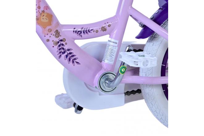 Vélo enfant Disney Wish - Filles - 12 pouces - Violet