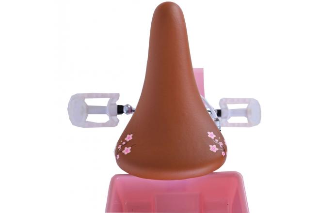 Volare Blossom Vélo enfant - Filles - 18 pouces - Rose - Freins à deux mains