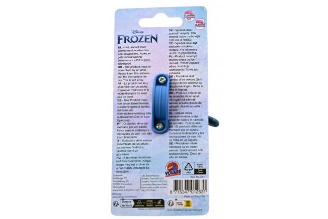 Cloche de vélo Disney Frozen 2 - filles - bleu et violet