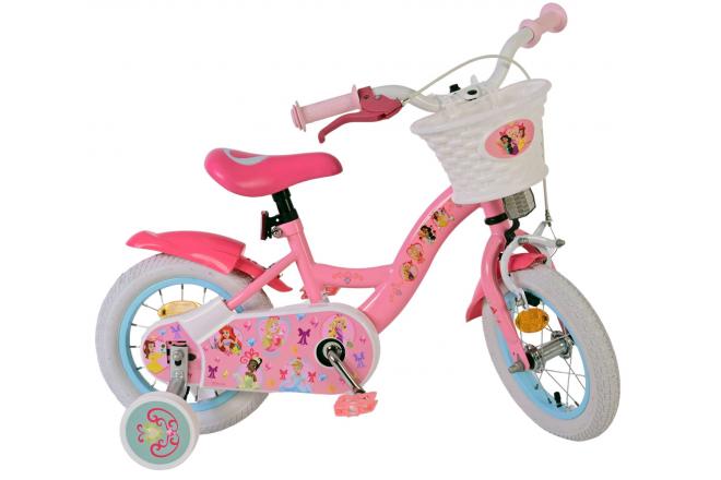 Vélo enfant Disney Princesse - Filles - 12 pouces - Rose