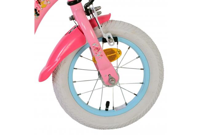 Vélo enfant Disney Princesse - Filles - 12 pouces - Rose