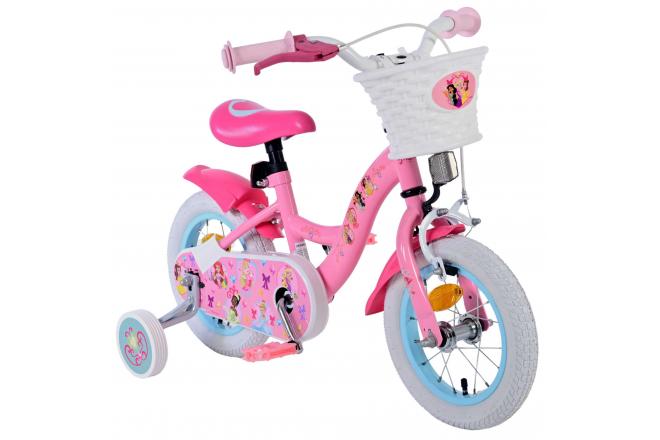 Vélo enfant Disney Princesse - Filles - 12 pouces - Rose