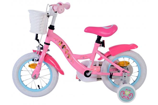 Vélo enfant Disney Princesse - Filles - 12 pouces - Rose