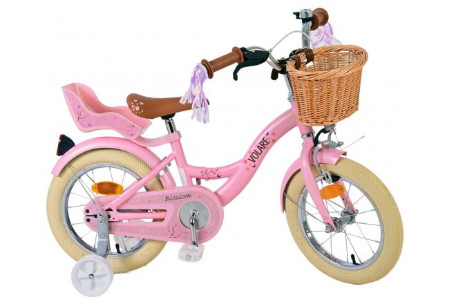 Volare Blossom Kinderfiets - Meisjes - 14 inch - Roze