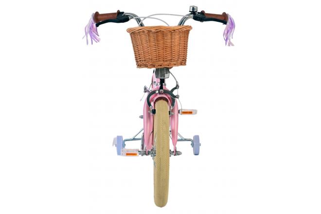 Volare Blossom Vélo enfant - Filles - 16 pouces - Rose - Freins à deux mains