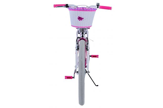 Vélo enfant Volare Lovely - Filles - 24 pouces - Rose