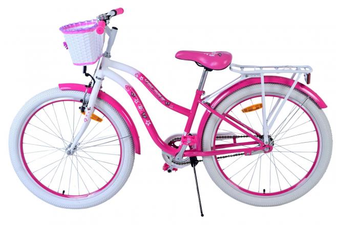 Vélo enfant Volare Lovely - Filles - 24 pouces - Rose