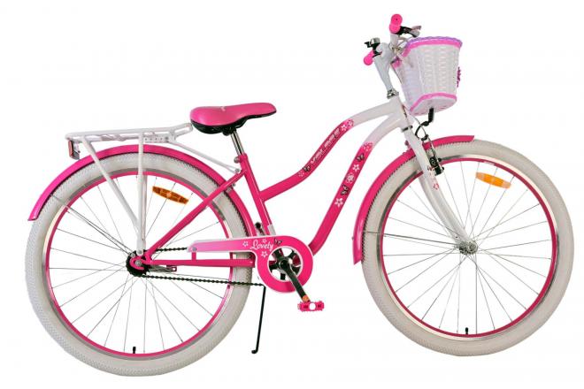 Vélo enfant Volare Lovely - Filles - 26 pouces - Rose