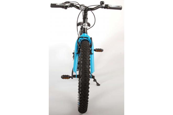 Vélo pour enfants Volare Rocky - 20 pouces - Noir Bleu - 85% de finition - 6 speed - Prime Collection