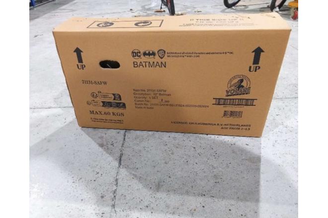 Vélo enfant Batman - Garçons - 12 pouces - Noir - Freins à deux mains