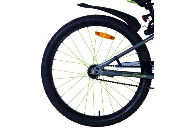 Vélo enfant Volare Rocky - garçon - 24 pouces - Vert