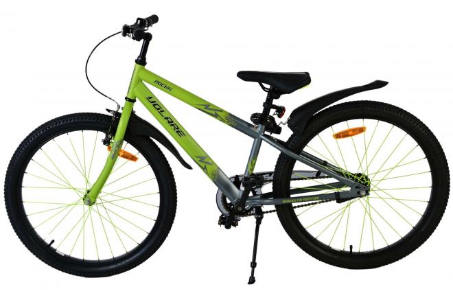 Vélo enfant Volare Rocky - garçon - 24 pouces - Vert