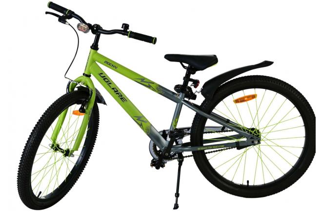 Vélo enfant Volare Rocky - garçon - 24 pouces - Vert