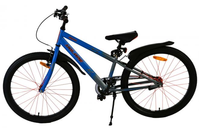 Vélo enfant Volare Rocky - garçon - 24 pouces - Bleu