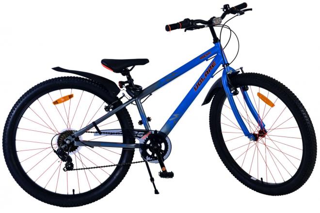 Vélo enfant Volare Rocky - 26 pouces - Bleu - 7 vitesses